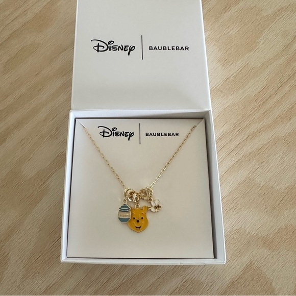 New BaubleBar x Disney Winnie the Pooh Charm Necklace - Picture 8 of 8